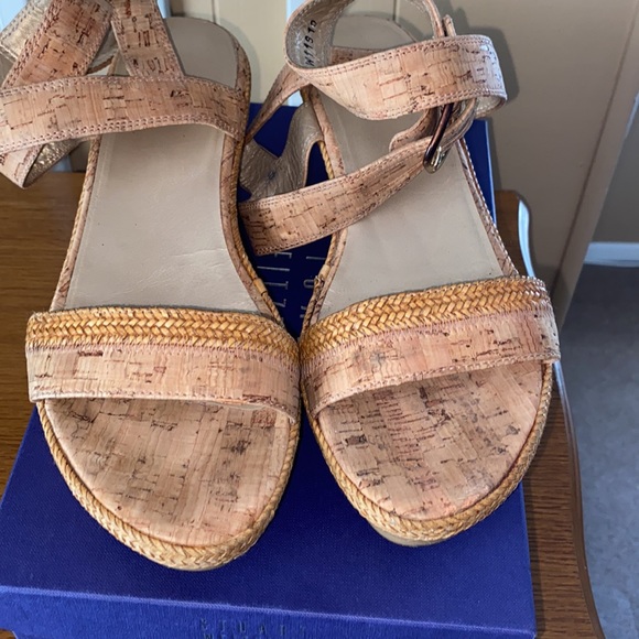 Stuart Weitaman Cork Sandals - Picture 2 of 10